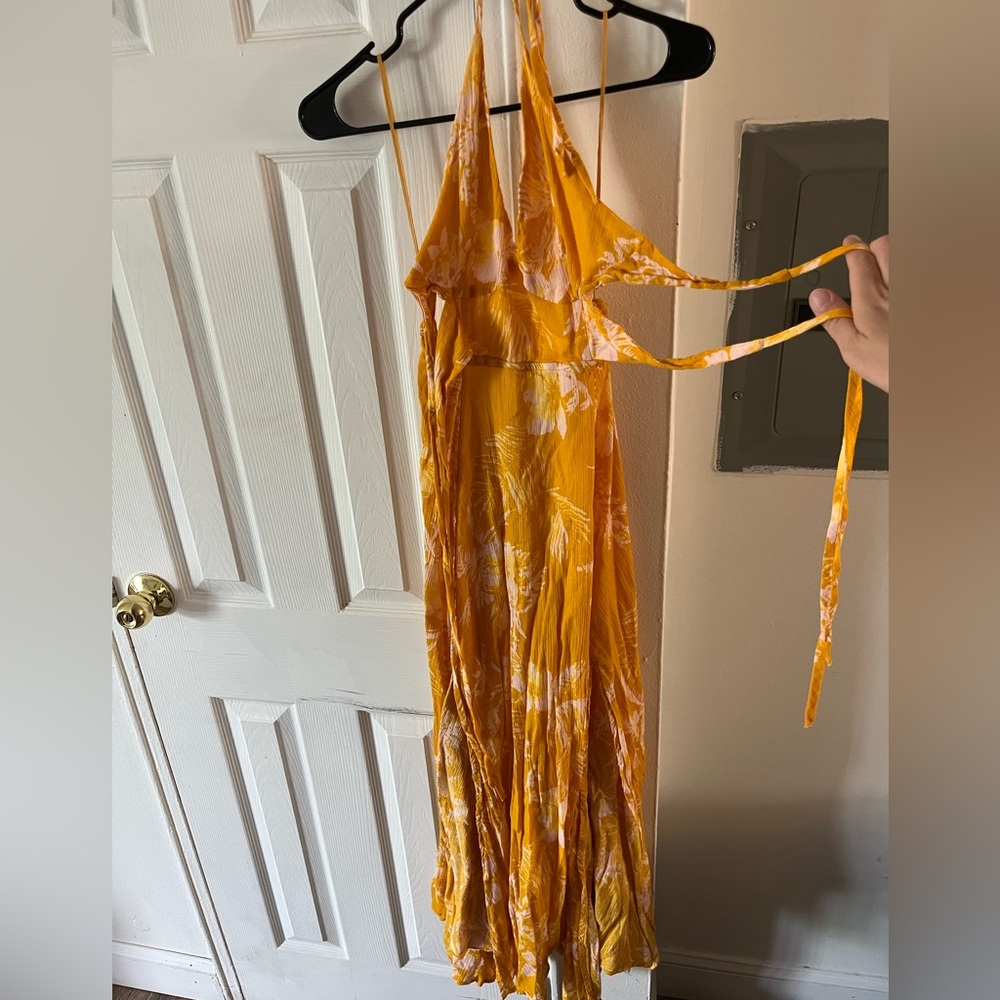 Free People Backless Maxi Dress